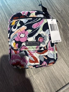Borsa trapuntata Vera Bradley mini hipster tracolla messenger paisley floreale nuova - Foto 1 di 6