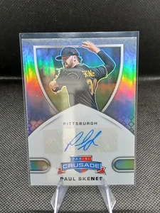 Panini Crusade 2025 Paul Skenes CS-PSK Crusade Signatures/99 automático ☠️ - Imagen 1 de 4