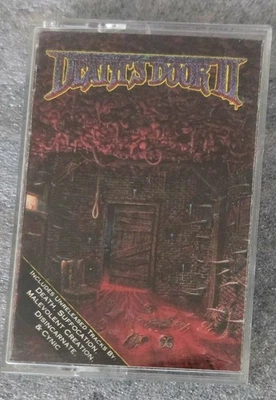 AT DEATH'S DOOR II Cassette Tape - Death Metal Death Suffocation Cynic Atrocity - Image 1 of 3