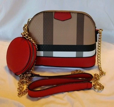 Women's Crossbody Bag 7.25" x 5.75" x 3" With Mini Coin Purse - Image 1 of 4
