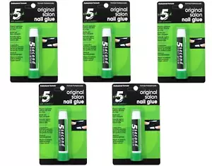 5 Second Nail Salon Nail Glue - 5 Pack - Picture 1 of 2