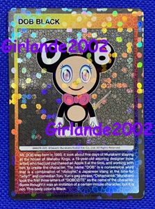 Takashi Murakami Mononoke Ausstellung Besucher limitierte Promo-Karte DOB SCHWARZ Eng. - Bild 1 von 6