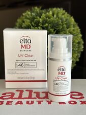 Elta MD UV Clear Broad Spectrum SPF 46 Face Sunscreen. 0.5 Oz. Authentic.