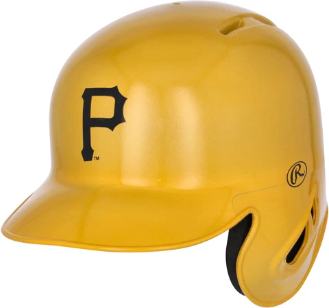 Pittsburgh Pirates Rawlings Alternative Chrome Mini Batting Helmet - Fanatics Cover