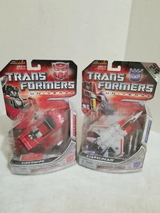 TRANSFORMERS STARSCREAM UNIVERSE GENERATION 1 und Sideswipe Lot 2 auf Karte - Bild 1 von 12