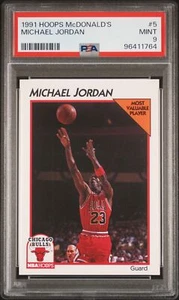 1991 Hoops Mcdonald'S #5 Michael Jordan PSA 9 - Picture 1 of 2