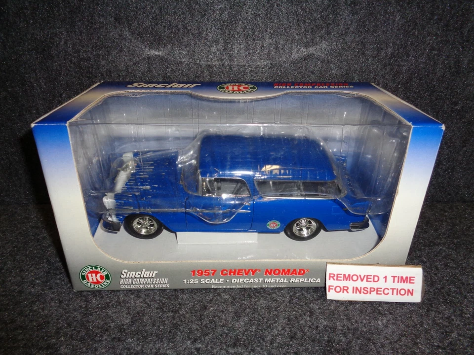 1:25 1955 NOMAD 1957 DIECAST 48-0102 1ST GEAR SINCLAIR OIL Box Printing Error - Image 1 of 4