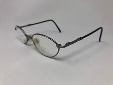 ESCADA E062 Eyeglasses Frame Japan Vintage Petite  49-17-130 Gunmetal/Black XJ31
