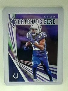 T.Y. Hilton 2019 Panini Phoenix - Catching Fire PURPLE /149 - Indianapolis Colts - Picture 1 of 2