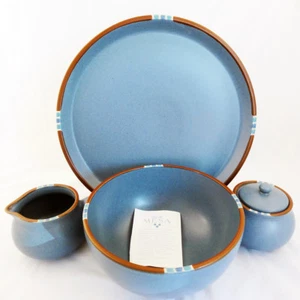 MESA SKY BLUE by Dansk 5 Piece Completer Set NEW NEVER USED NEW IN BOX - Picture 1 of 6