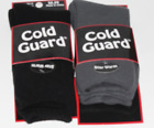 Mens Socks Cold Guard Heat Retainer Black & Gray Men's Size 10-13 Lot Of 2 Pair