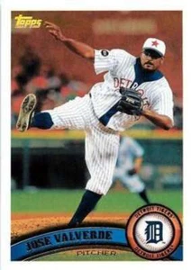 2011 Topps #594 Jose Valverde NMMT Tigers ID:7382 - Picture 1 of 2
