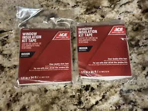 Lot of 2 ACE Window Insulation Kit Tape 1/2 In X 54 Ft E10 - Picture 1 of 5