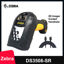Symbol Zebra DS3508-SR Standard Range 2D Handheld Barcode Scanner with USB Cable