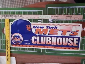 New York Mets Clubhouse sign, MLB new vtg Lot A - Picture 1 of 7