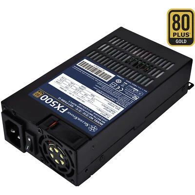 SilverStone SST-FX500-G, PC-Netzteil, schwarz - Bild 1 von 4
