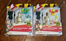 Classic 1984 Ghostbusters: WINSTON ZEDDEMORE & PETER VENKMAN 5" Figures w/Ghosts
