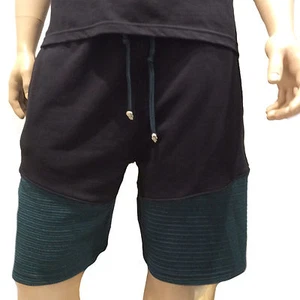 DIEGO RODRIGUEZ Bermuda BRZ Art. LSSPE08 Colore Nero-Verde - Made in Italy - Foto 1 di 2