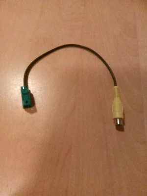 LANDROVER DISCO 3 & 4 FAKRA SMB TO RCA ADAPTOR CABLE - Image 1 of 2