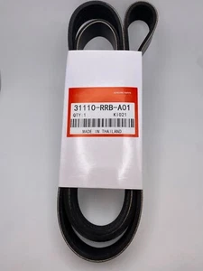 1PC NEW OEM Serpentine Drive Belt 06-11 K20Z3 31110-RRB-A01 - Foto 1 di 2