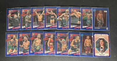 2022 Donruss Optic UFC Blue Velocity Complete Your Set 1-125 w/ Rookies & Voices - Image 1 of 3