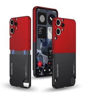 Custodia protettiva design fibbia colore contrasto per niente telefono CMF 2 Pro - Foto 1 di 21