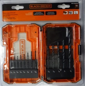 BLACK+DECKER BDA13BODD Black Oxide Drill Bit Set (13 Piece) - Picture 1 of 1