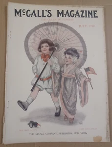 July 1910, McCall's Magazine, The Queen of Fashion, women's ladie's - Bild 1 von 13