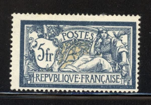 FRANCE SCOTT #130 1909 LIBERTY & PEACE ISSUE MH OG F-VF CAT $85! - Picture 1 of 2