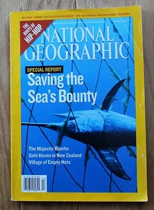 National Geographic April 2007; Fish Crisis; Hip-Hop; Leopards Tallgrass Prairie - Picture 1 of 12