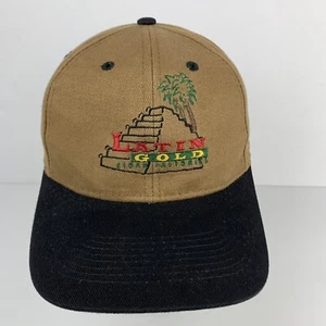 Cappello Berretto Latin Gold Cigar Factories Tabacco San Antonio Snapback Fumo Baseball - Foto 1 di 11