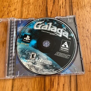 Galaga: Destination Earth (Sony PlayStation 1, 2000) PS1 No Manual - Picture 1 of 2