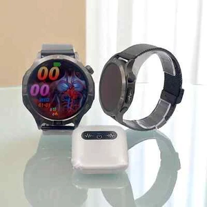 Smart Watch For Android /iOS with CES Sleeping Aid, ECG,BP and Multi Sports Mode - Picture 1 of 8