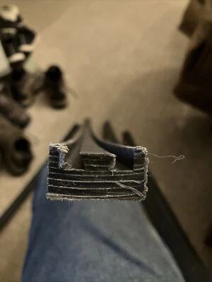 4 Pcs Kimpex Hyfax Slides  YAMAHA 1974-1999  Enticer SRV Exciter GPX SRX BLACK - Image 1 of 4