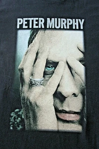 PETER MURPHY, Godfather of Goth Concert Tour T-Shirt, Size M - Picture 1 of 8