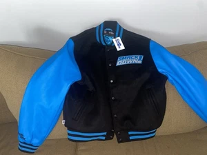 Chalk Line Apparel WWE Smackdown Fist Varsity Jacket - Picture 1 of 3