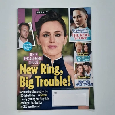 Us Weekly Magazine May 23 2022 Issue 21 Jennifer Garner Engagement News - Image 1 of 2