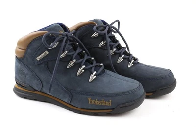 ZAPATOS CASUAL DE CUERO AZUL ANTI-FATIGA TIMBERLAND 6165R PARA HOMBRE EU40 UK6.5 - Imagen 1 de 4