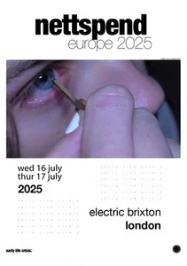 NETTSPEND Bad Ass Kid 2025 UK Tour LONDON Electric Brixton Poster Wall Decor - Picture 1 of 4