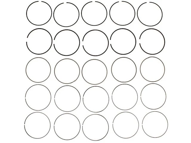 Piston Ring Set Mahle 48MHFT85 for GMC Canyon 2007 2008 2009 2010 2011 2012 - Image 1 of 1