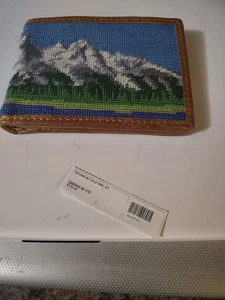 Smathers & Branson Nadelspitze Geldbörse. Neue Grand Tetons Berge mit Etikett - Bild 1 von 8
