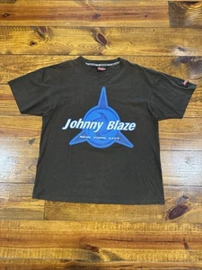 Vintage 90s Johnny Blaze Tee XL Hip Hop Rap Method Man Rare USA Wu Tang Clan - Bild 1 von 11