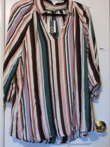 LADIES LIBERTY LOVE TUNIC TOP SIXE 3X N.W.T. - Picture 1 of 6