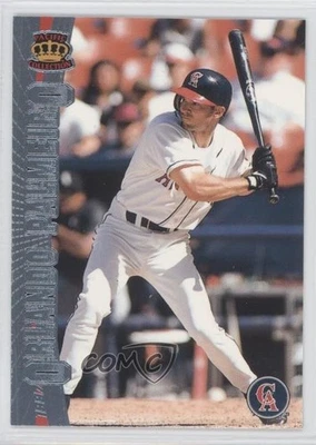 1997 Pacific Crown Collection Platinum Blue Orlando Palmeiro #11 - Image 1 of 2