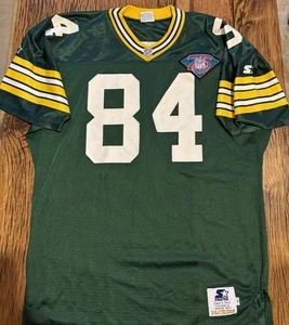 Sterling Sharpe Starter Jersey 75th Anniversary - Picture 1 of 9