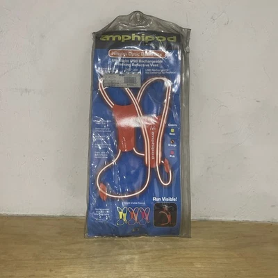 Amphipod Xinglet Optic Beam Lite Reflective Vest Orange/Silver - Image 1 of 2