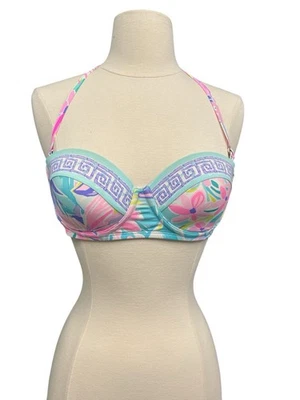 Top de bikini floral rosa Lilly Pulitzer It Was All A Dream talla 4 Foto 1 de 4