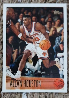 1996-97 Topps - Allan Houston #195 - Image 1 of 3