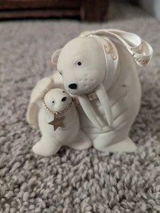 Department 56 Snowbabies "Frosty Frolic Friends"  Mama Walrus & Calf And Wolf - Picture 1 of 4