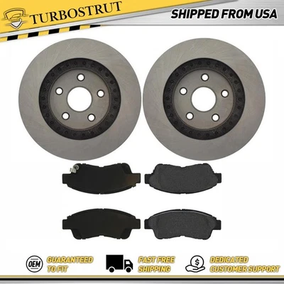 Front Centric OE Brake Pads and Rotors Kit For 1996-2000 Toyota RAV4 - Image 1 of 4
